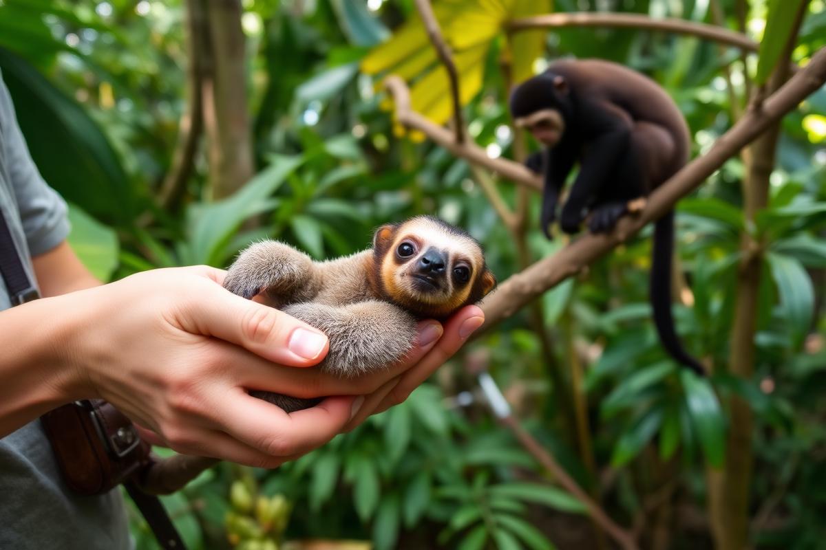 Wildlife sanctuary in Roatán